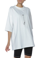 ROAD embroidered W T-shirt