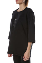 FREEDOM embroidered W T-shirt