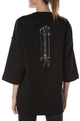 FREEDOM embroidered W T-shirt